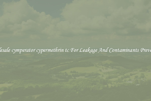 Wholesale cymperator cypermethrin tc For Leakage And Contaminants Prevention