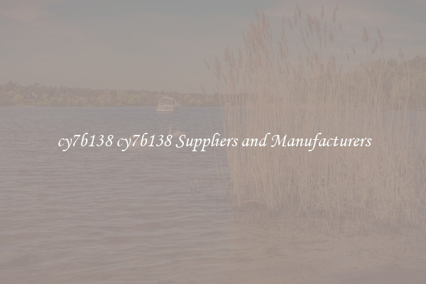 cy7b138 cy7b138 Suppliers and Manufacturers